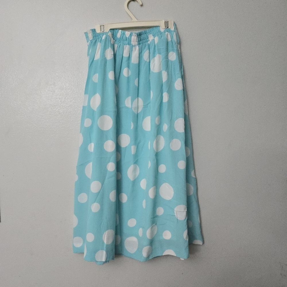 Vtg Oui Petites Tan Day Womens 2 pc Casual Outfit Shirt & Skirt 6 Petite Easter - Picture 13 of 16